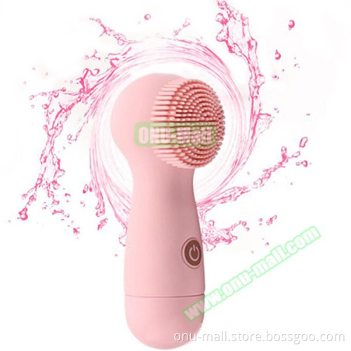 In Stock Now Waterproof Beauty Silicone Cleansing Brush